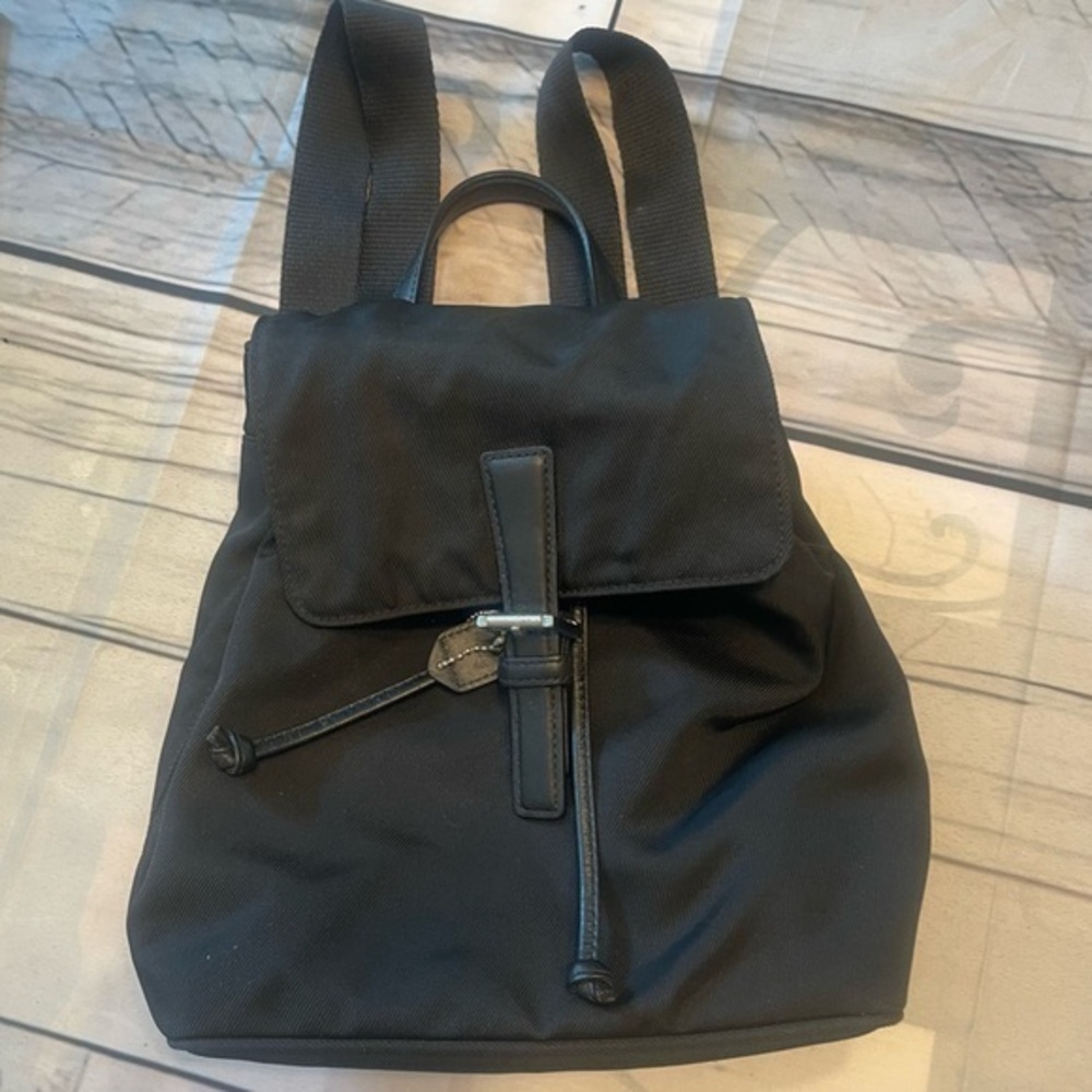 ❤️🔥 Coach Legacy Black Nylon Mini Backpack Cert. Authentic